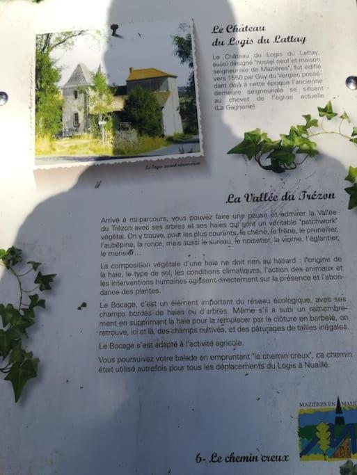 فيلا Le Logis Cholet 49300 Lieu Exceptionnel En Famille Ou Amis Mazieres-en-Mauges المظهر الخارجي الصورة